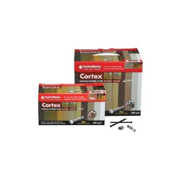 Fastenmaster Fastenmaster 5917471 Cortex 2.75 in. Torx TTAP Star Head Winchester Gray Stainless Steel Hidden Deck Fastener - 224 Per Box 5917471